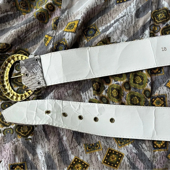 Vintage  Willy’s Influence 80s Western Style Dolman Sleeve Midi Dress - Picture 11 of 16